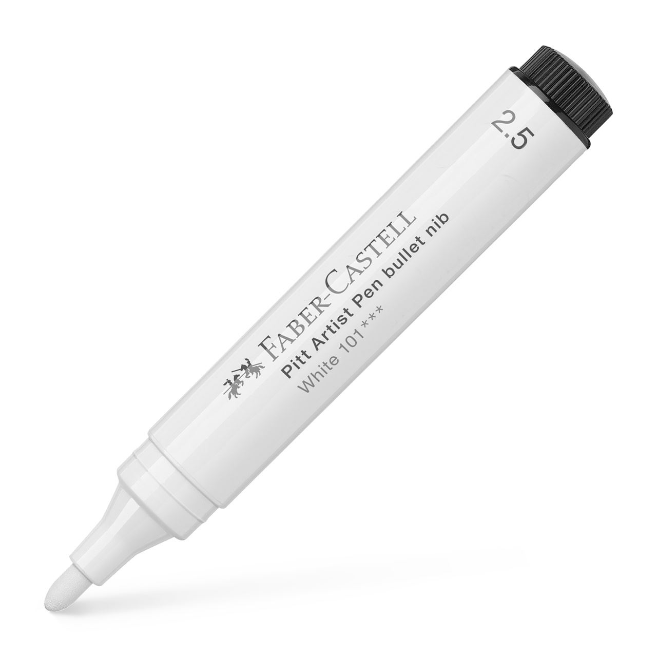 Faber-Castell - Popisovač Pitt Artist Pen 2.5, bílá