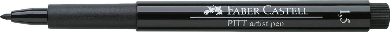 Faber-Castell - Popisovač Pitt Artist Pen 1.5, černá