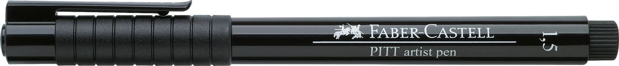 Faber-Castell - Popisovač Pitt Artist Pen 1.5, černá