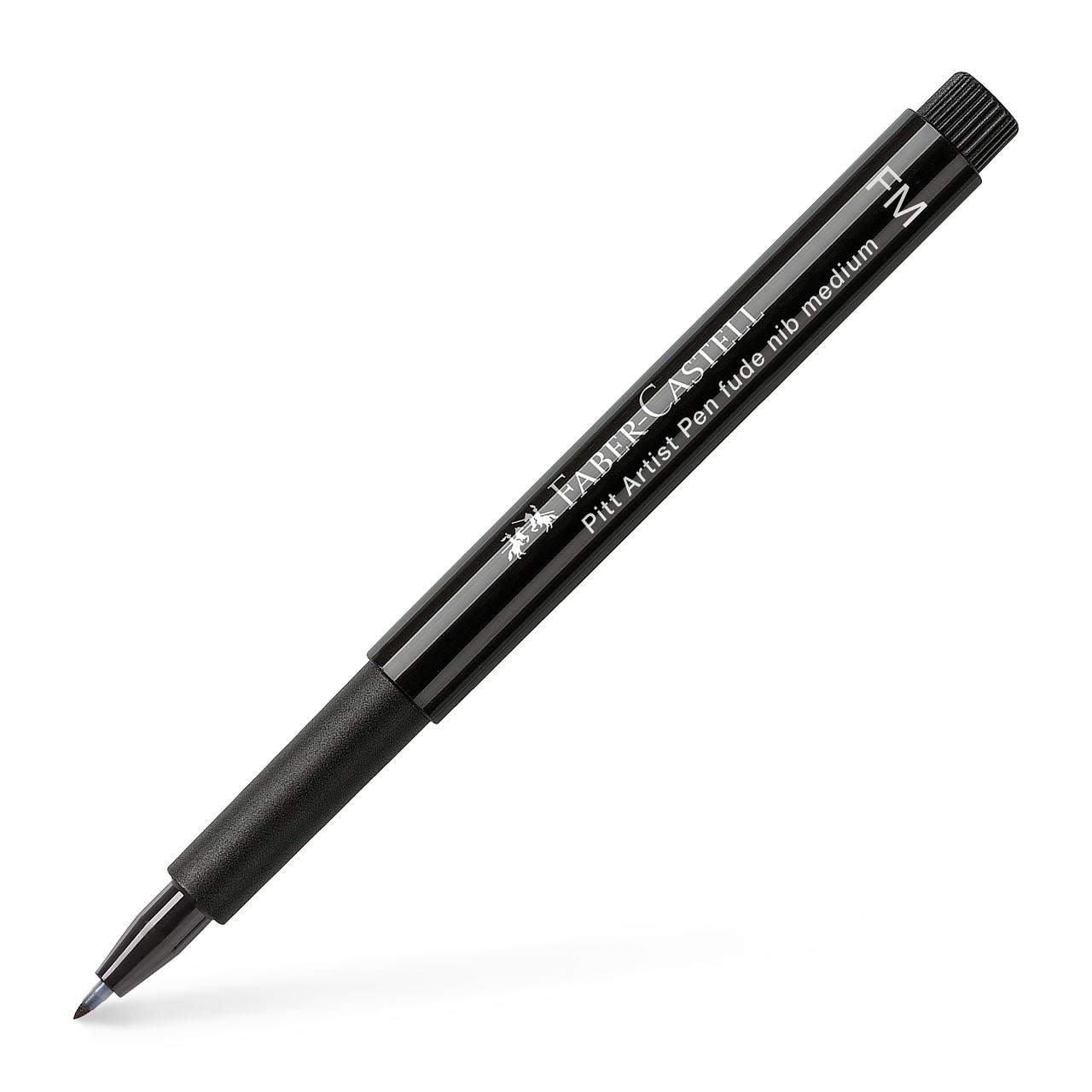 Faber-Castell - Popisovač Pitt Artist Pen Fude Medium, černá