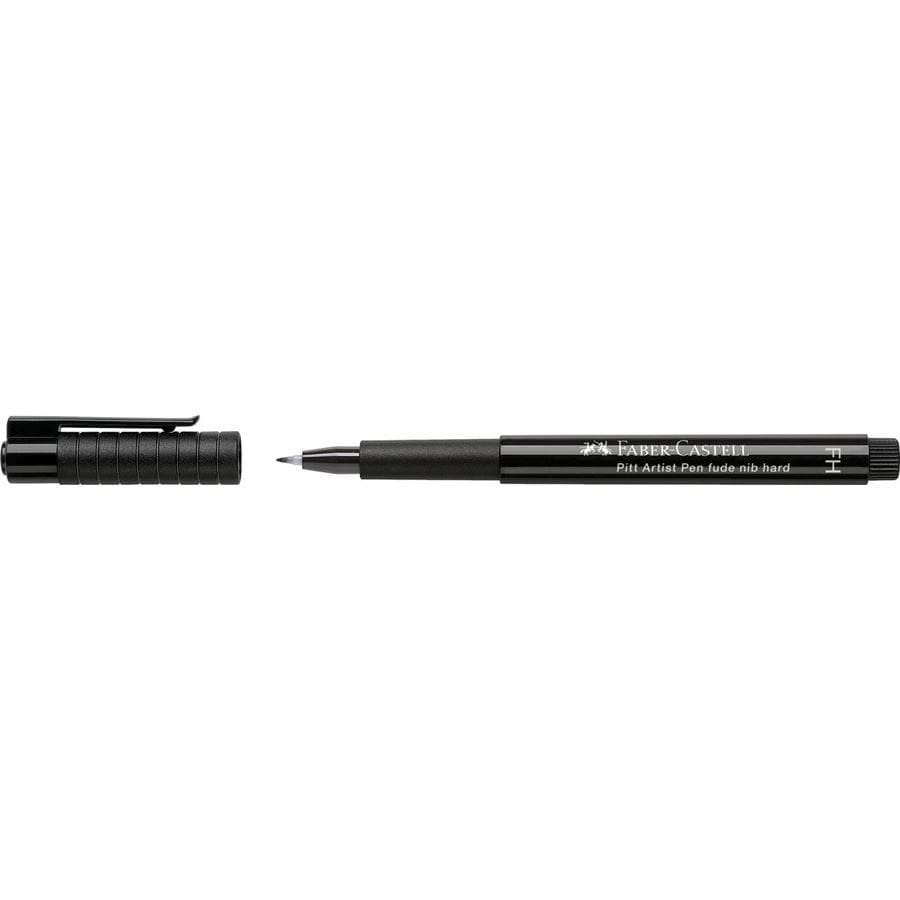 Faber-Castell - Popisovač Pitt Artist Pen Fude Hard, černá