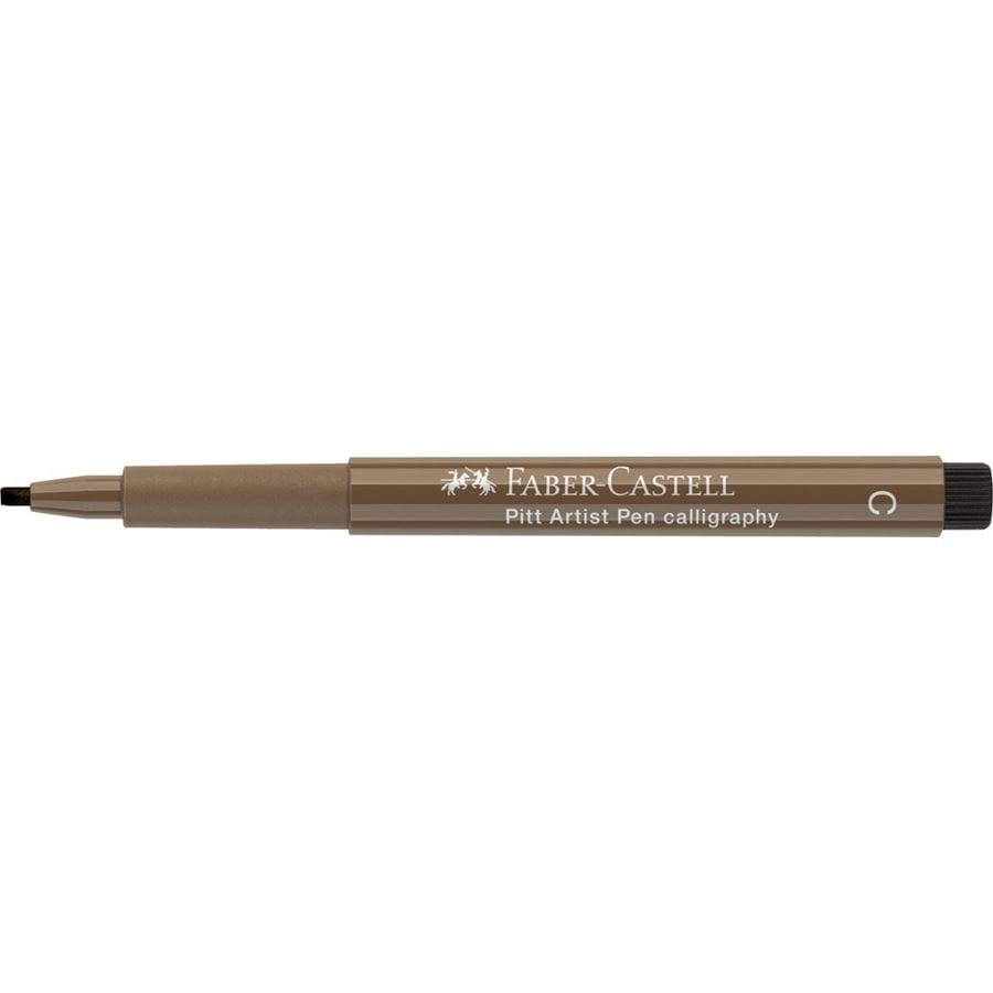 Faber-Castell - Popisovač Pitt Artist Pen Calligraphy, nugátová