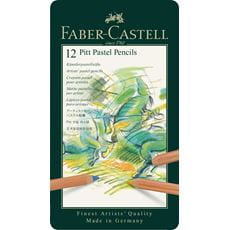 Faber-Castell - Pitt Pastell, plechová krabička 12 ks