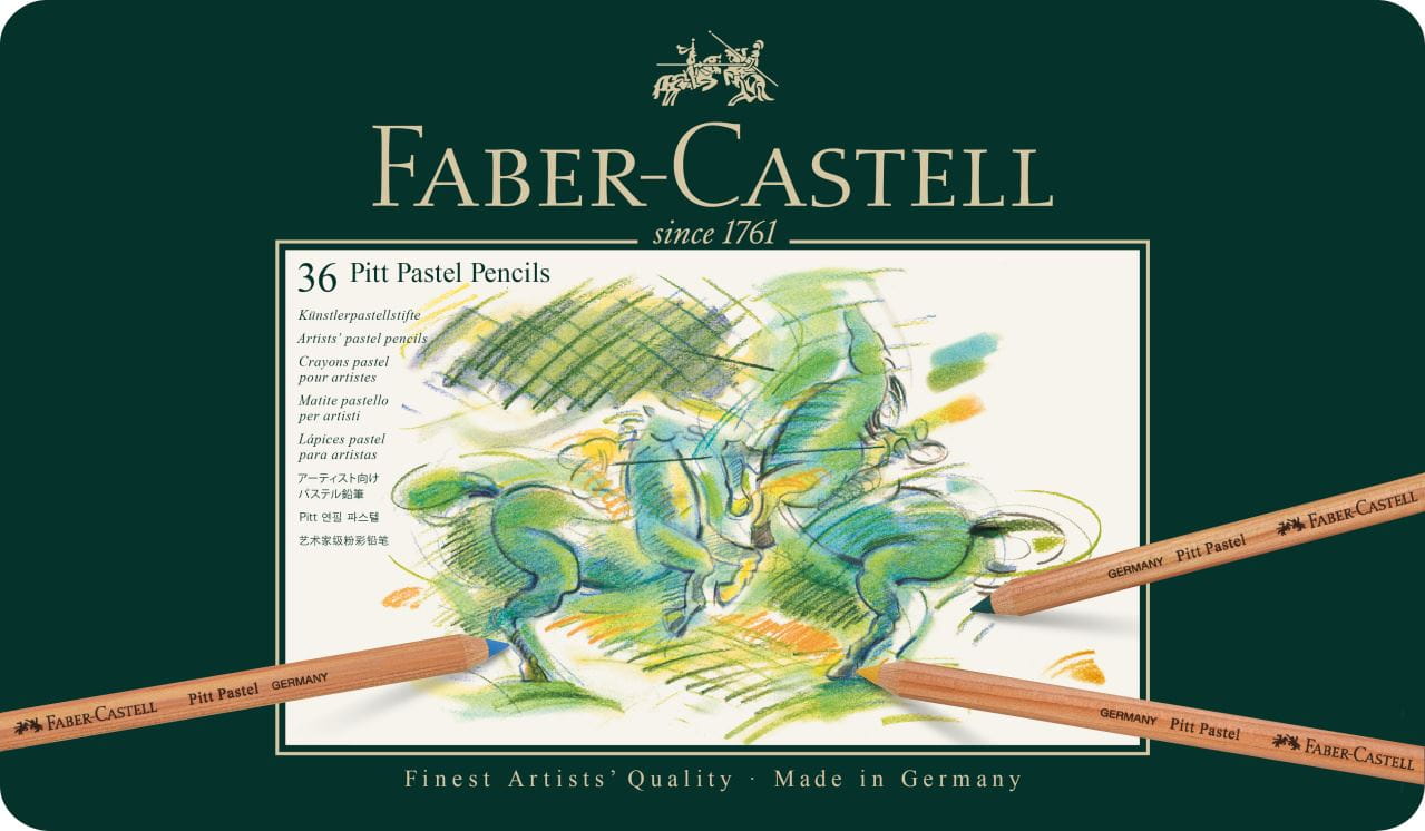 Faber-Castell - Pastelka Pitt Pastell, plechová krabička 36 ks