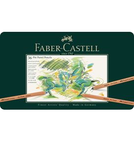 Faber-Castell - Pitt Pastell, plechová krabička 36 ks