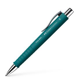 Faber-Castell - Kuličkové pero Poly Ball XB, smaragdově zelená