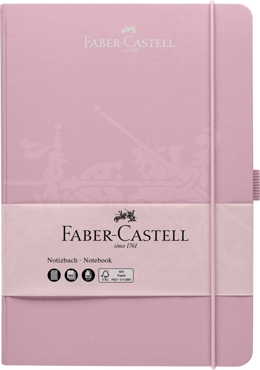 Faber-Castell - Zápisník A5, starorůžová
