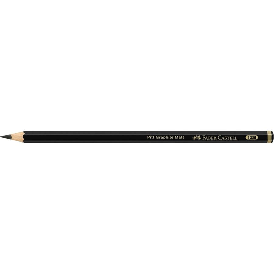 Faber-Castell - Grafitová tužka Pitt Graphite Matt, 12B