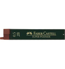 Faber-Castell - Grafitové tuhy Super-Polymer 9065, 2B
