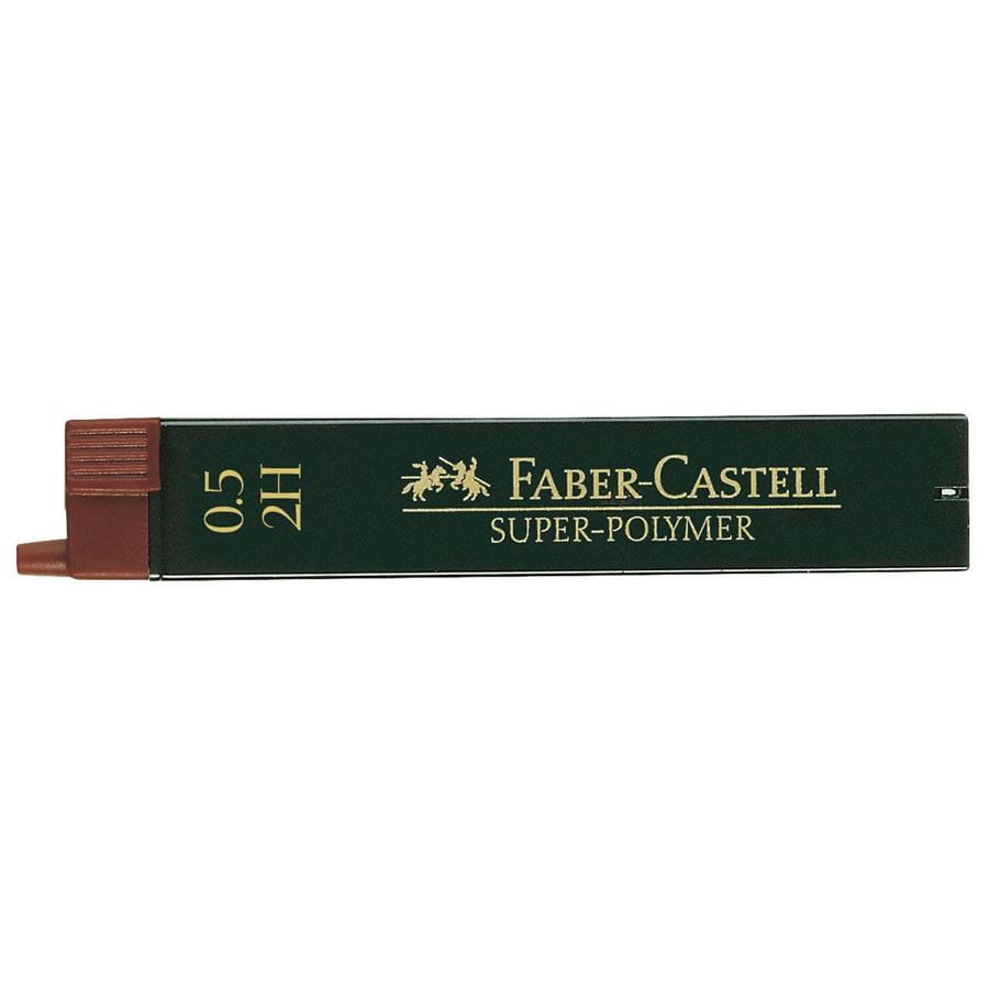 Faber-Castell - Grafitové tuhy Super-Polymer 9065, 2H