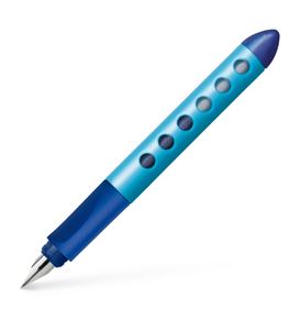 Faber-Castell - Plnicí pero Scribolino pro praváky, modrá