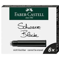 Faber-Castell - Náhradní inkoustové bombičky, černá barva