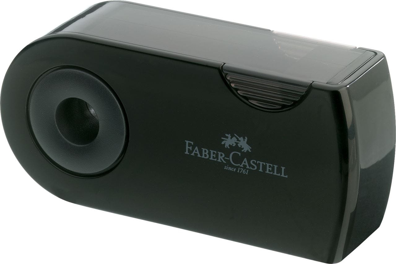 Faber-Castell - Ořezávátko Sleeve dvojité, černá