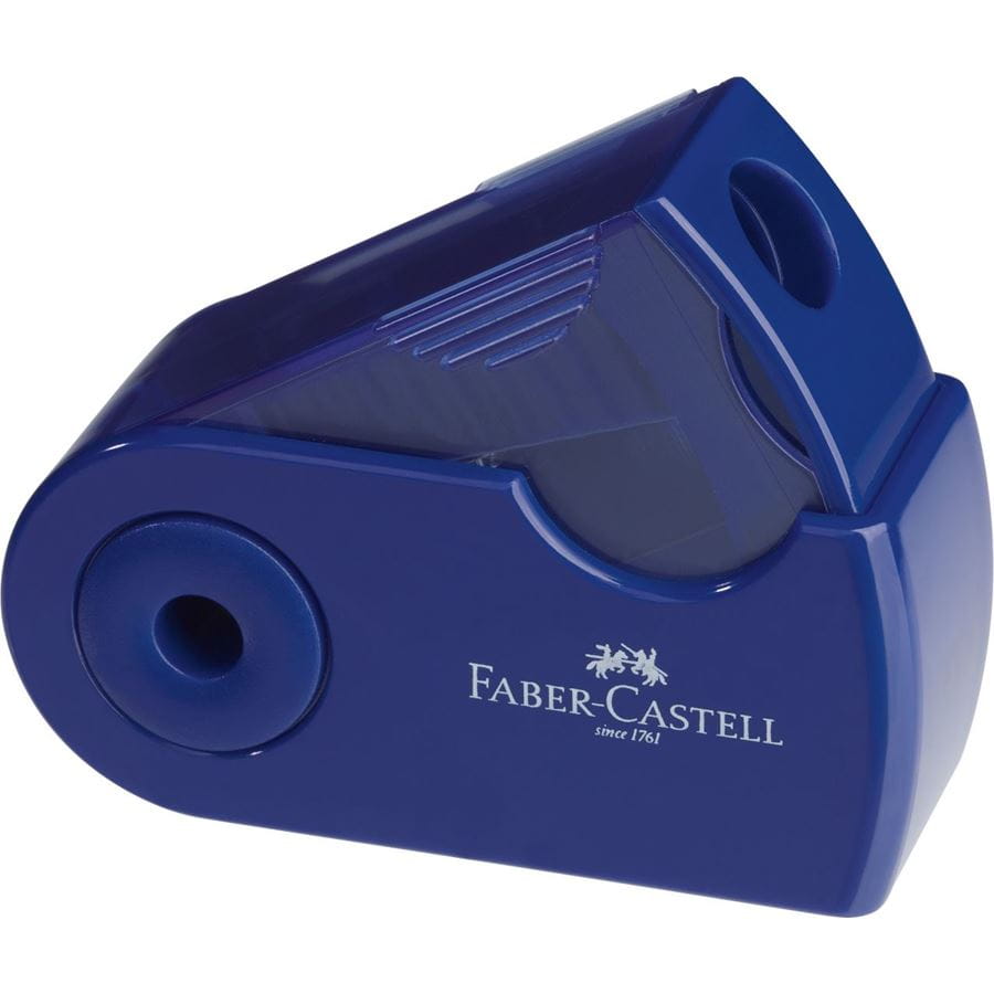 Faber-Castell - Ořezávátko Sleeve Mini, červená / modrá