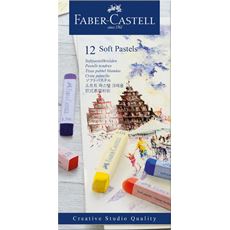 Faber-Castell - Pastely suché, papírová krabička 12 ks