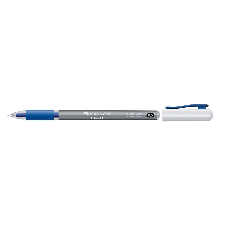 Faber-Castell - Kuličkové pero Speedx, 0.5 mm, modrá