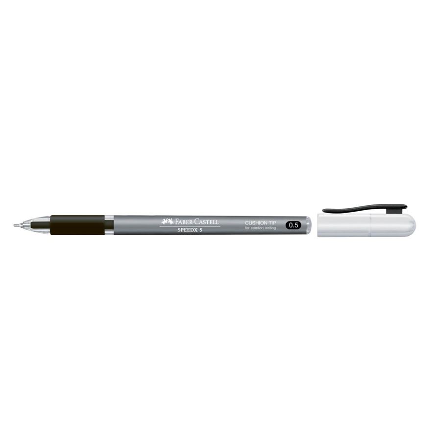 Faber-Castell - Kuličkové pero Speedx, 0.5 mm, černá