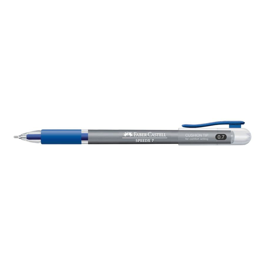 Faber-Castell - Kuličkové pero Speedx 0.7 mm, modrá