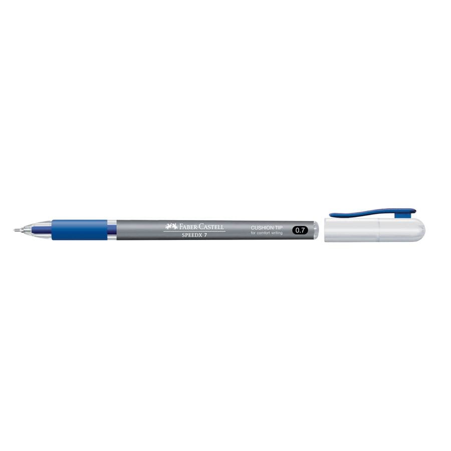 Faber-Castell - Kuličkové pero Speedx 0.7 mm, modrá