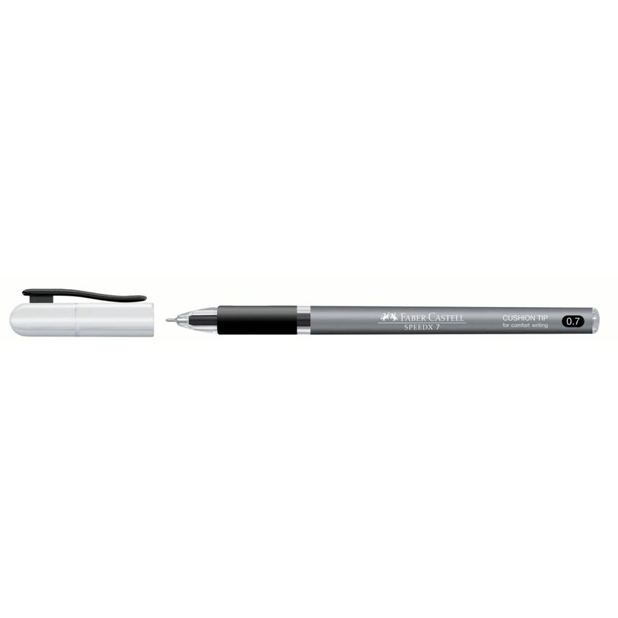 Faber-Castell - Kuličkové pero Speedx 0.7 mm, černá
