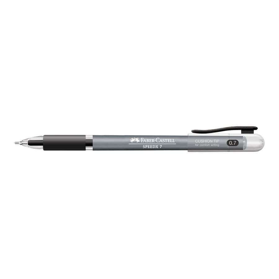 Faber-Castell - Kuličkové pero Speedx 0.7 mm, černá