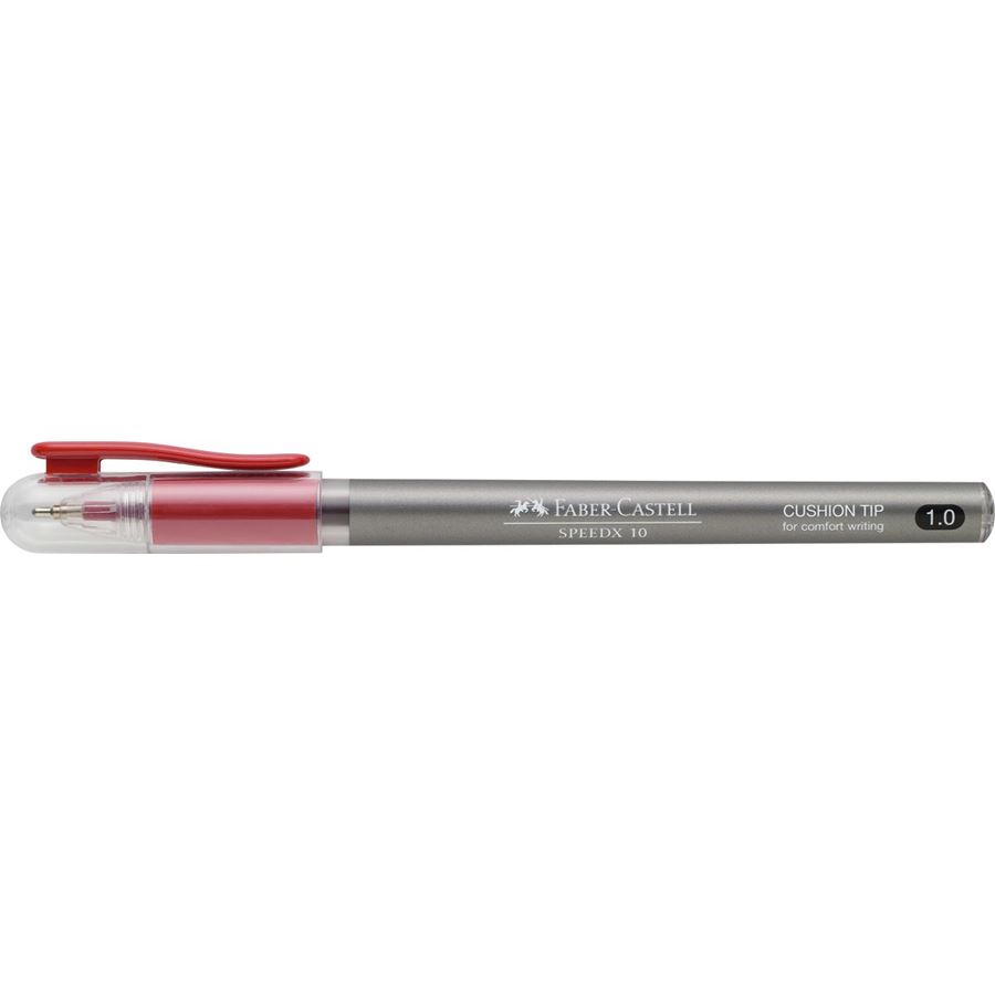 Faber-Castell - Kuličkové pero SPEEDX 1.0mm, červená