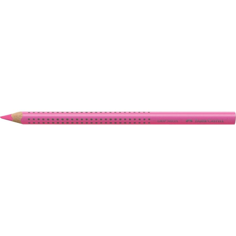 Faber-Castell - Pastelka Jumbo Grip Neon, Růžová