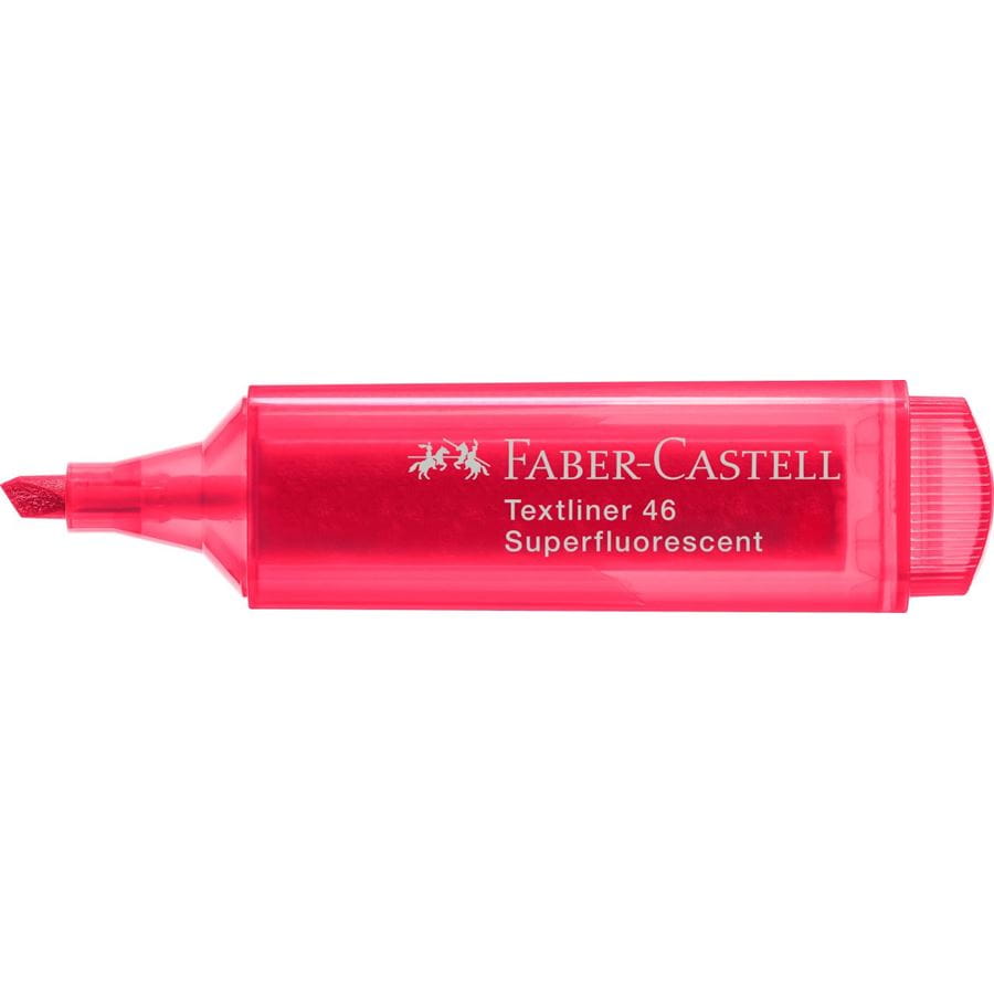 Faber-Castell - Zvýrazňovač Textliner 46, červená