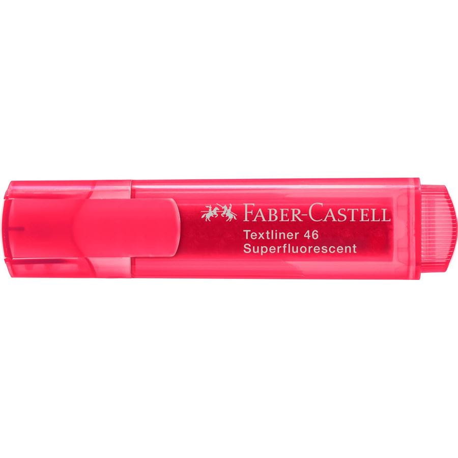 Faber-Castell - Zvýrazňovač Textliner 46, červená