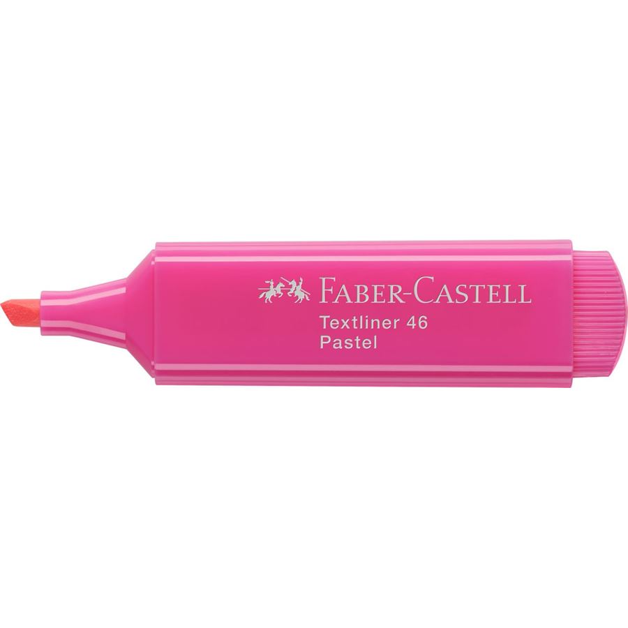 Faber-Castell - Zvýrazňovač Textliner 46 Pastel, purpurově růžová