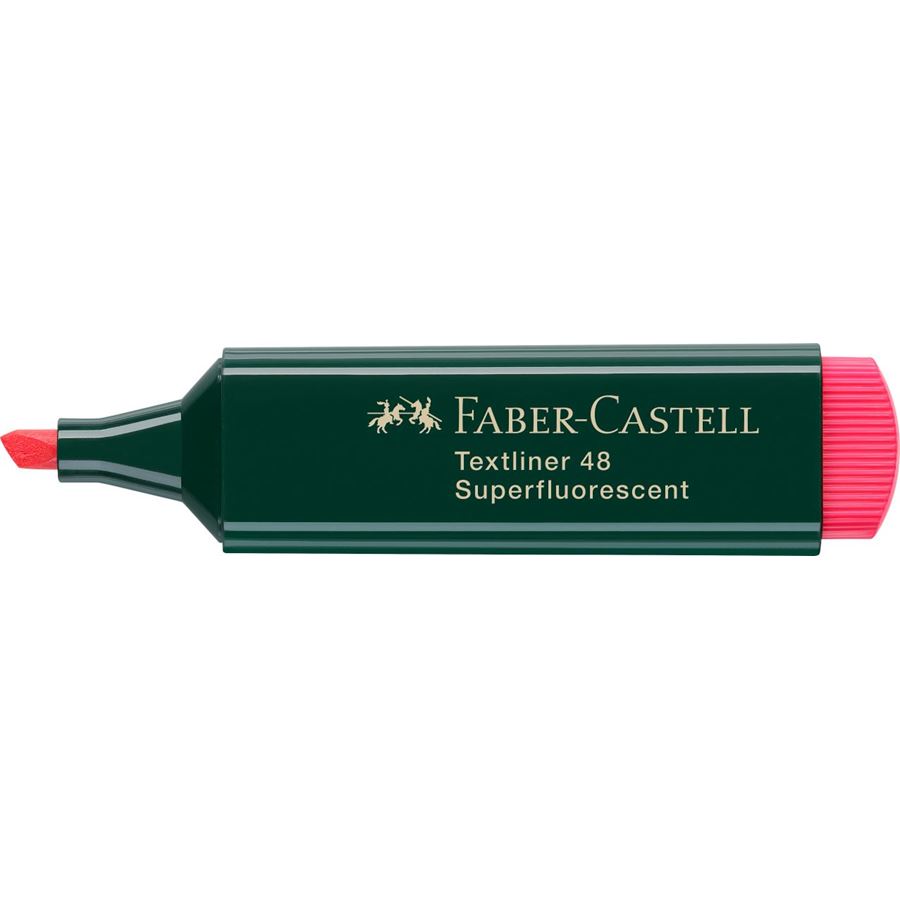 Faber-Castell - Zvýrazňovač Textliner 48, červená