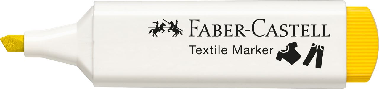 Faber-Castell - Popisovač textilní, žlutá