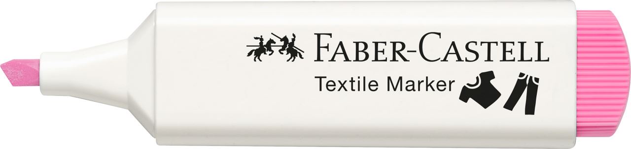 Faber-Castell - Popisovač textilní, růžová