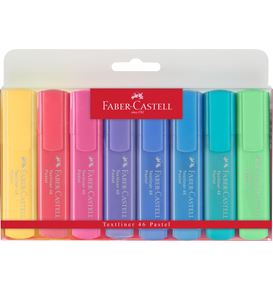 Faber-Castell - Zvýrazňovač Textliner 46 Pastel, sada 8 ks
