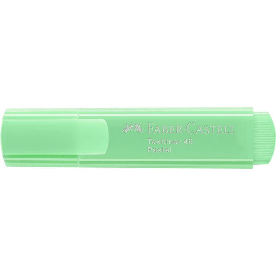 Faber-Castell - Zvýrazňovač Textliner 46 Pastel, světle zelená