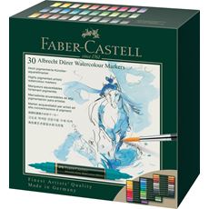 Faber-Castell - Popisovač akvarelový Albrecht Dürer, pap. krabička 30 ks