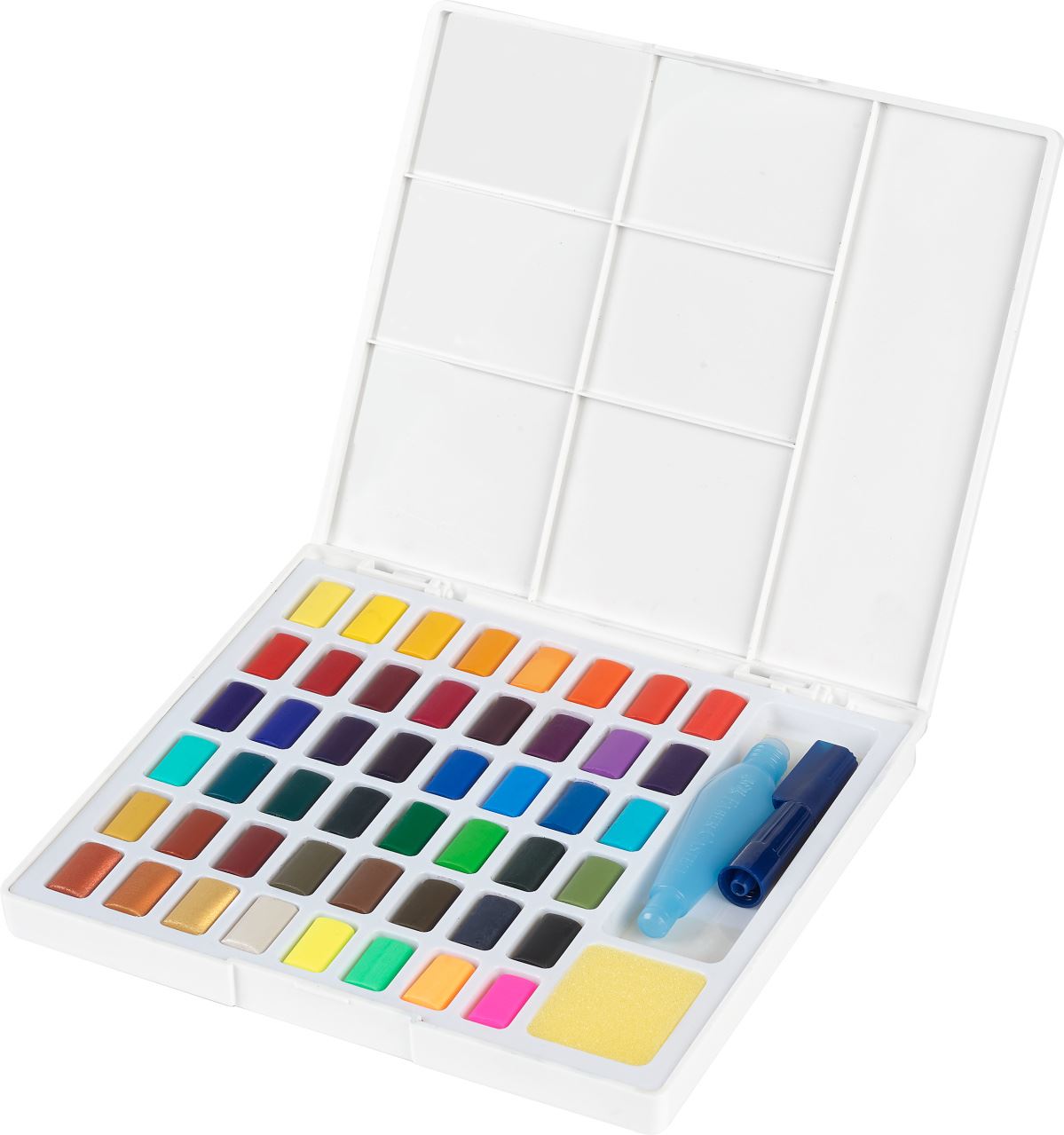 Faber-Castell - Akvarelové barvy, plastová paleta 48 ks