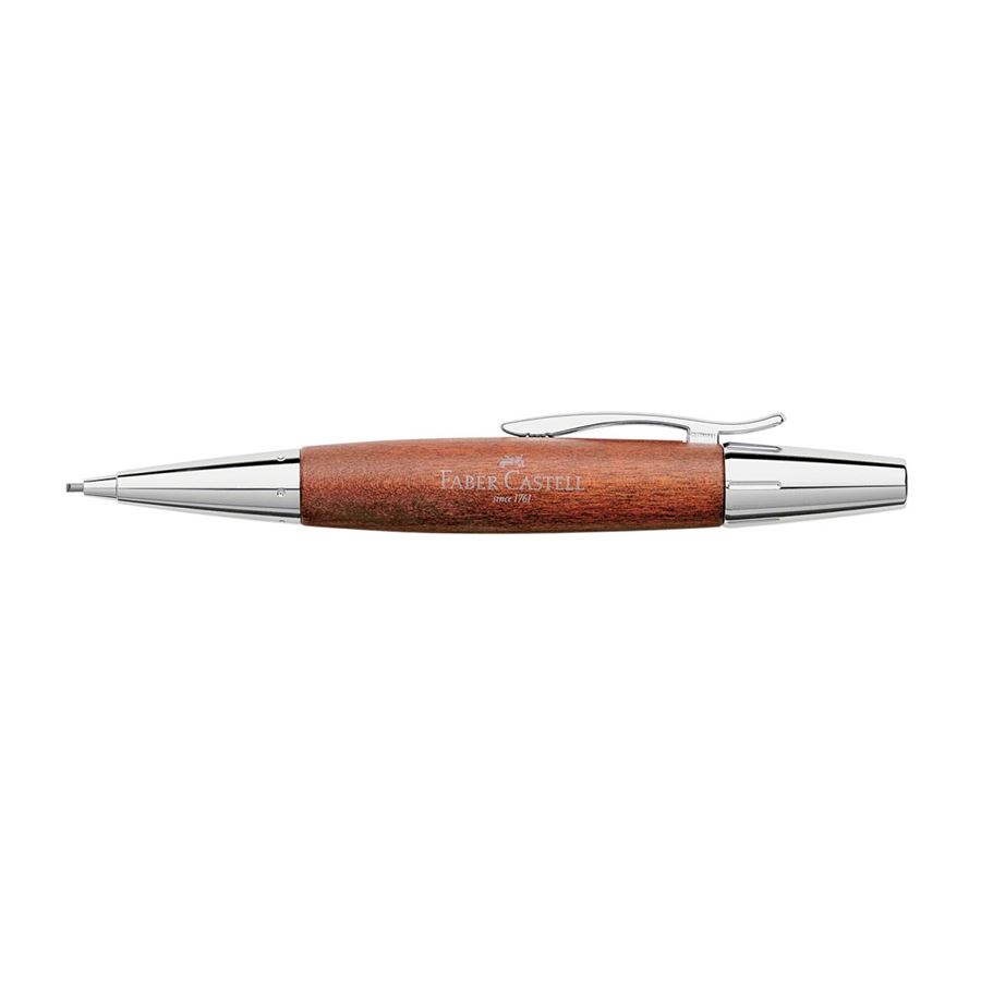 Faber-Castell - Mechanická tužka e-motion Wood, hnědá