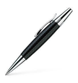 Faber-Castell - Kuličkové pero e-motion Presious resin Parquet, černá