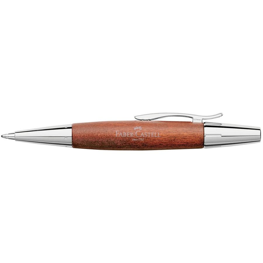 Faber-Castell - Kuličkové pero e-motion Wood, hnědá